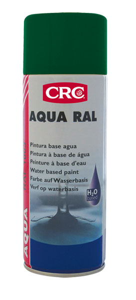 [CRC009205-1030911] Aqua Ral 6018 verde, 400ml: Tinta de secagem rápida  resistente aos raios UV ICRC