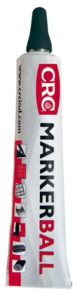 [CRC009303-1030453] Marker Ball, Preto: Caneta multisos de marcaçã de ponta de esfera I CRC