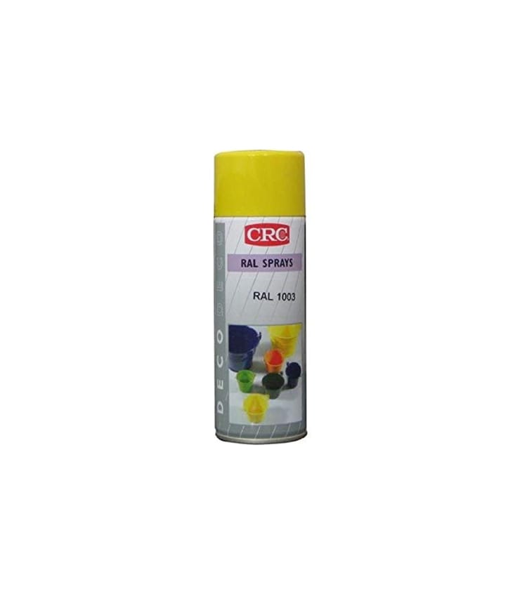 [CRC009313-1030881] Acrylic Paint Amarelo 1003 400ml: Tinta que protege a sua superfície e dá uma cor intensa I CRC