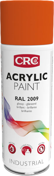 [CRC009324-1031317] Marker Paint Laranja 2009 400ml: Tinta que protege a superficíe e dá uma cor ntensa I CRC
