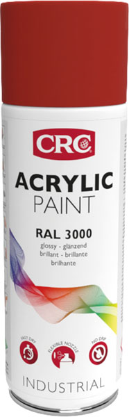 [CRC009325-1030203] Marker Paint 3000 Vermelho 400ml: Tinta que protege a superfície e dá uma cor intensa I CRC