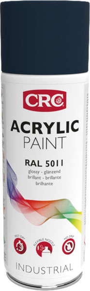 [CRC009336-1030883] Marker Paint 5011 Azul 400ml: Tinta que protege as superfícies e dá uma cor intensa I CRC