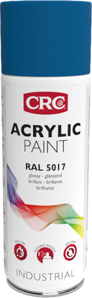 [CRC009340-1031304] Marker Paint 5017 Azul 400ml: Tinta que proteje as superfícies e dá uma cor intensa I CRC