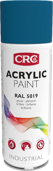 [CRC009341-1031307] Marker Paint 5019 Azul 400ml: Tinta que protege as superfícies e dá uma cor intensa I CRC