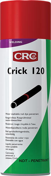 [CRC009402-1030474] Crick 120, 500ml: Corante penetrante para marcar as fissuras e as falhas I CRC