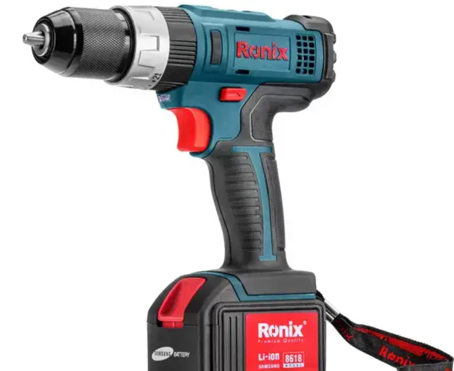 [RONIX009668-8618] Berbequim Aparafusadora sem fios I 1.5Ah 18V I MODELO: 8618 I RONIX